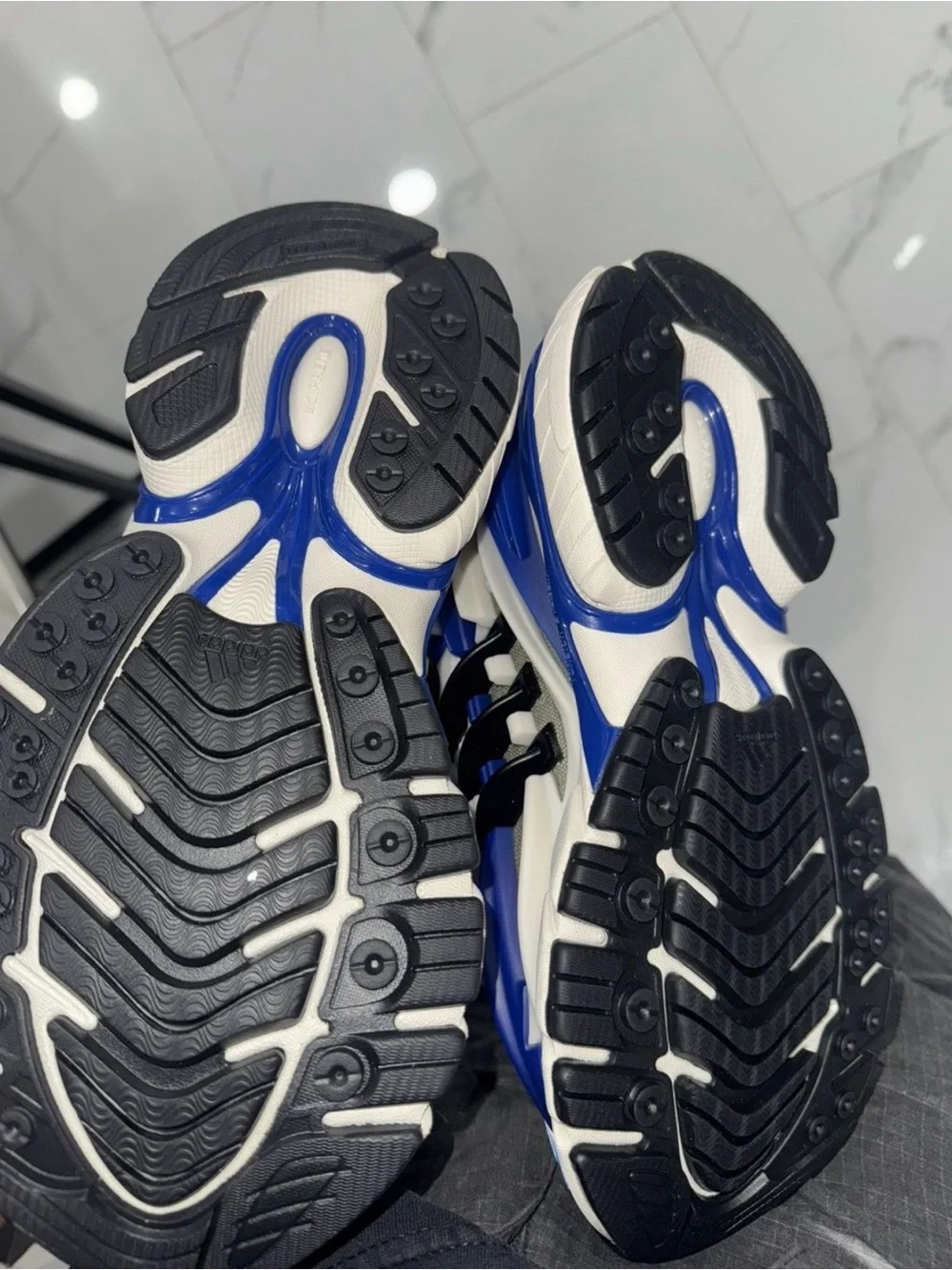 adidas Adistar Jellyfish Sneaker - White, Blue & Black